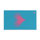 Heart Fades Turquoise | Mix & Match Original Fun-Flirty Lovers’ Towels