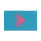 Heart Fades Turquoise | Mix & Match Original Fun-Flirty Lovers’ Towels