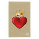 Heart King Gold | Mix & Match Soft Fun-Flirty Lovers’ Towels