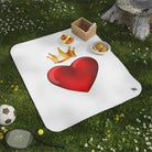 Heart King | Mix Match Fun-Flirty Lovers’ Water-Resistant Blankets