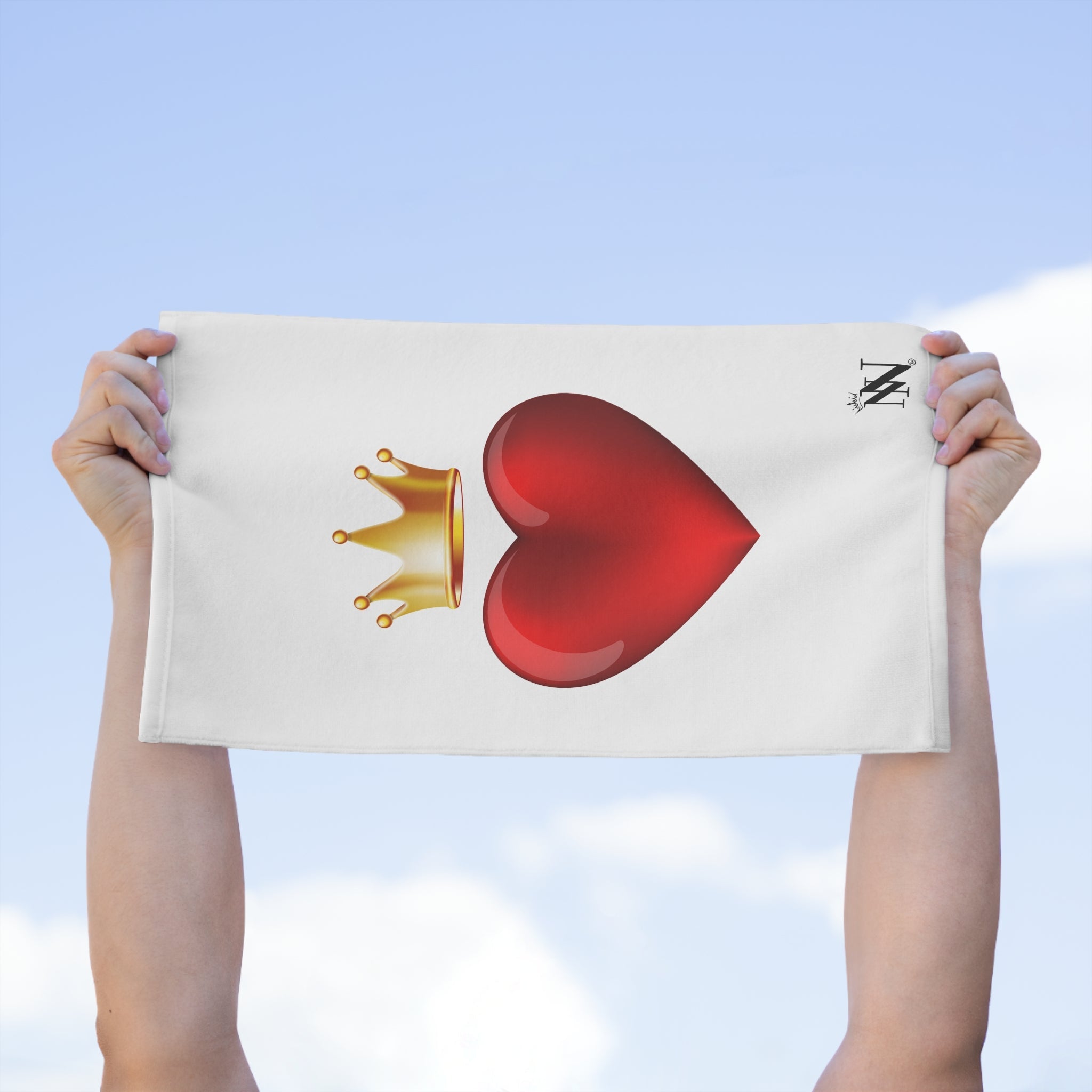 Heart King | Mix & Match Soft Fun-Flirty Lovers’ Towels