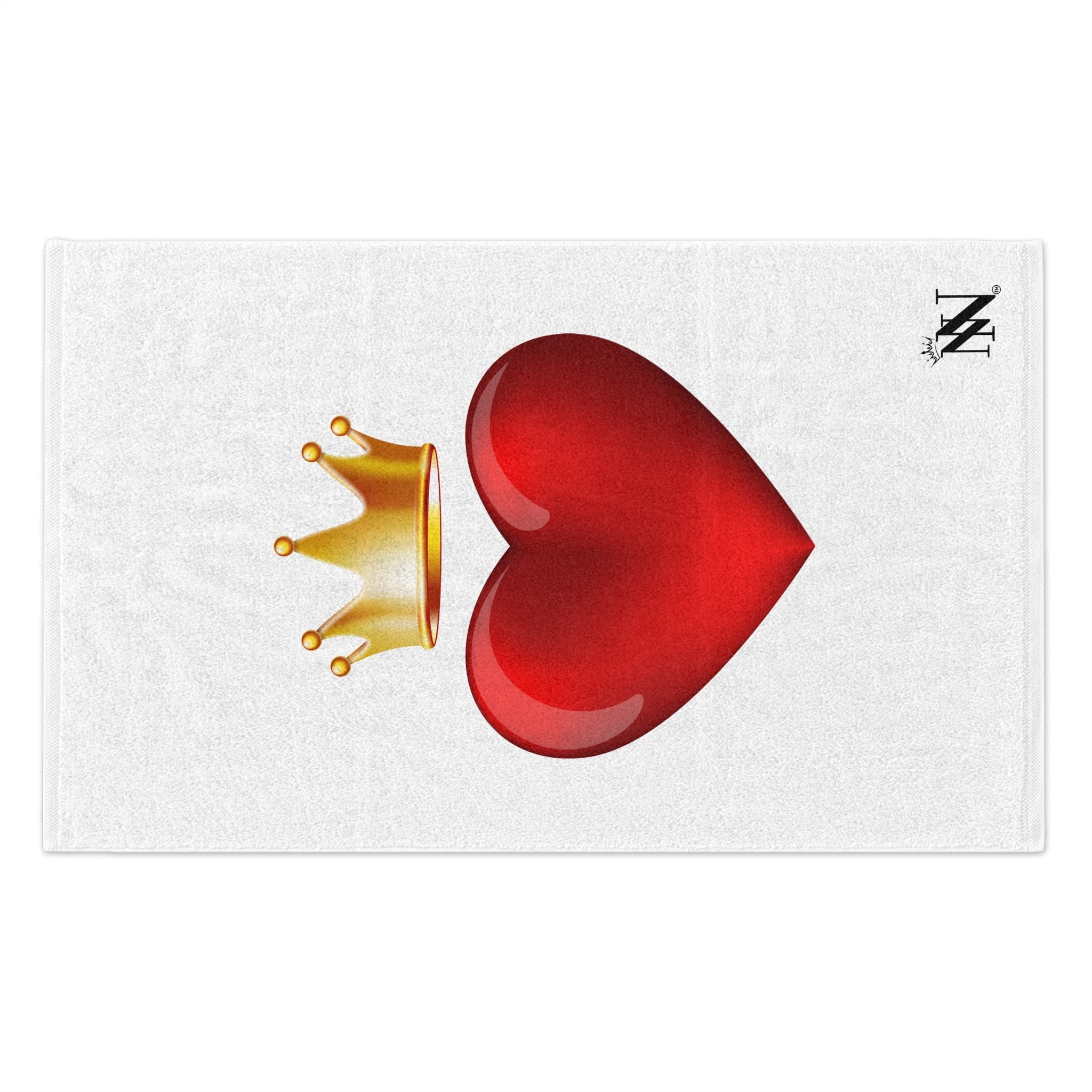 Heart King | Mix & Match Soft Fun-Flirty Lovers’ Towels