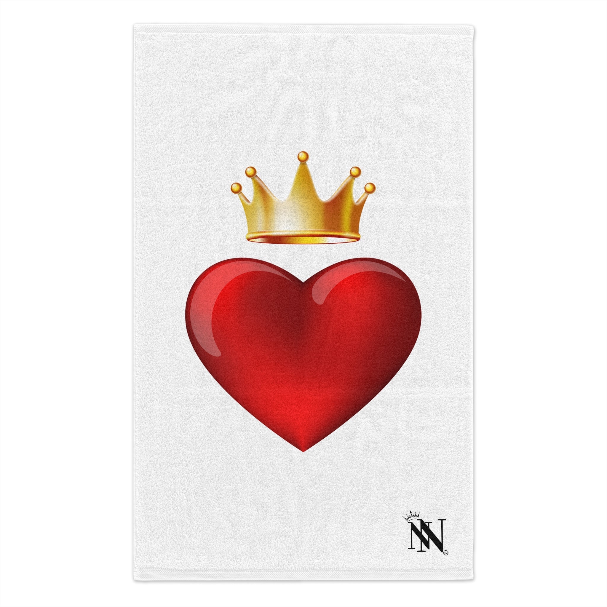 Heart King | Mix & Match Soft Fun-Flirty Lovers’ Towels