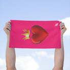 Heart King Pink | Mix & Match Soft Fun-Flirty Lovers’ Towels