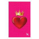 Heart King Pink | Mix & Match Soft Fun-Flirty Lovers’ Towels