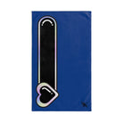 Heart Love Toy Meter Blue | Mix & Match Original Fun-Flirty Lovers’ Towels