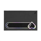 Heart Love Toy Meter Dark Grey | Mix & Match Original Fun-Flirty Lovers’ Towels