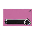 Heart Love Toy Meter Soft Pink | Mix & Match Original Fun-Flirty Lovers’ Towels