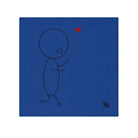 Heart on a String Blue | Mix & Match Lils’ Fun-Flirty Lovers’ Towels