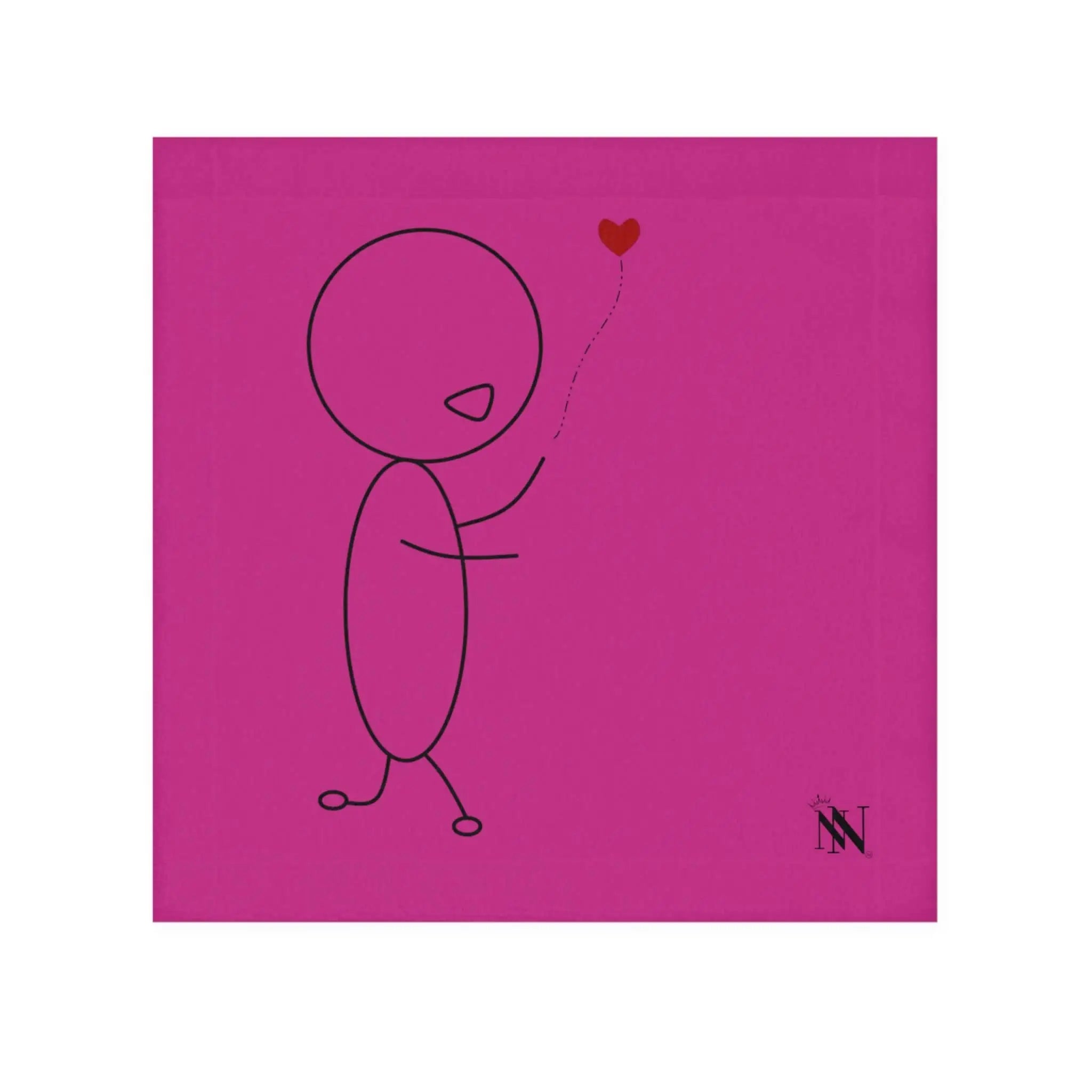 Heart on a String Fuscia | Mix & Match Lils’ Fun-Flirty Lovers’ Towels