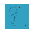 Heart on a String Teal | Mix & Match Lils’ Fun-Flirty Lovers’ Towels
