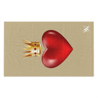 Heart Queen Gold | Mix & Match Soft Fun-Flirty Lovers’ Towels