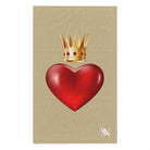 Heart Queen Gold | Mix & Match Soft Fun-Flirty Lovers’ Towels