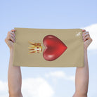Heart Queen Gold | Mix & Match Soft Fun-Flirty Lovers’ Towels