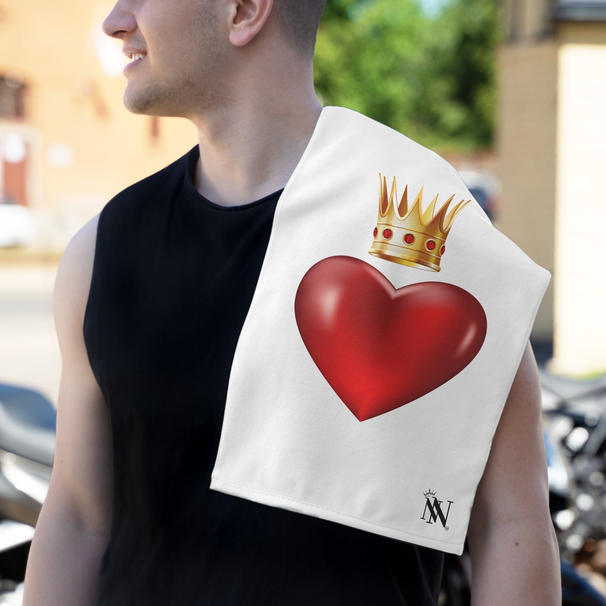 Heart Queen | Mix & Match Soft Fun-Flirty Lovers’ Towels