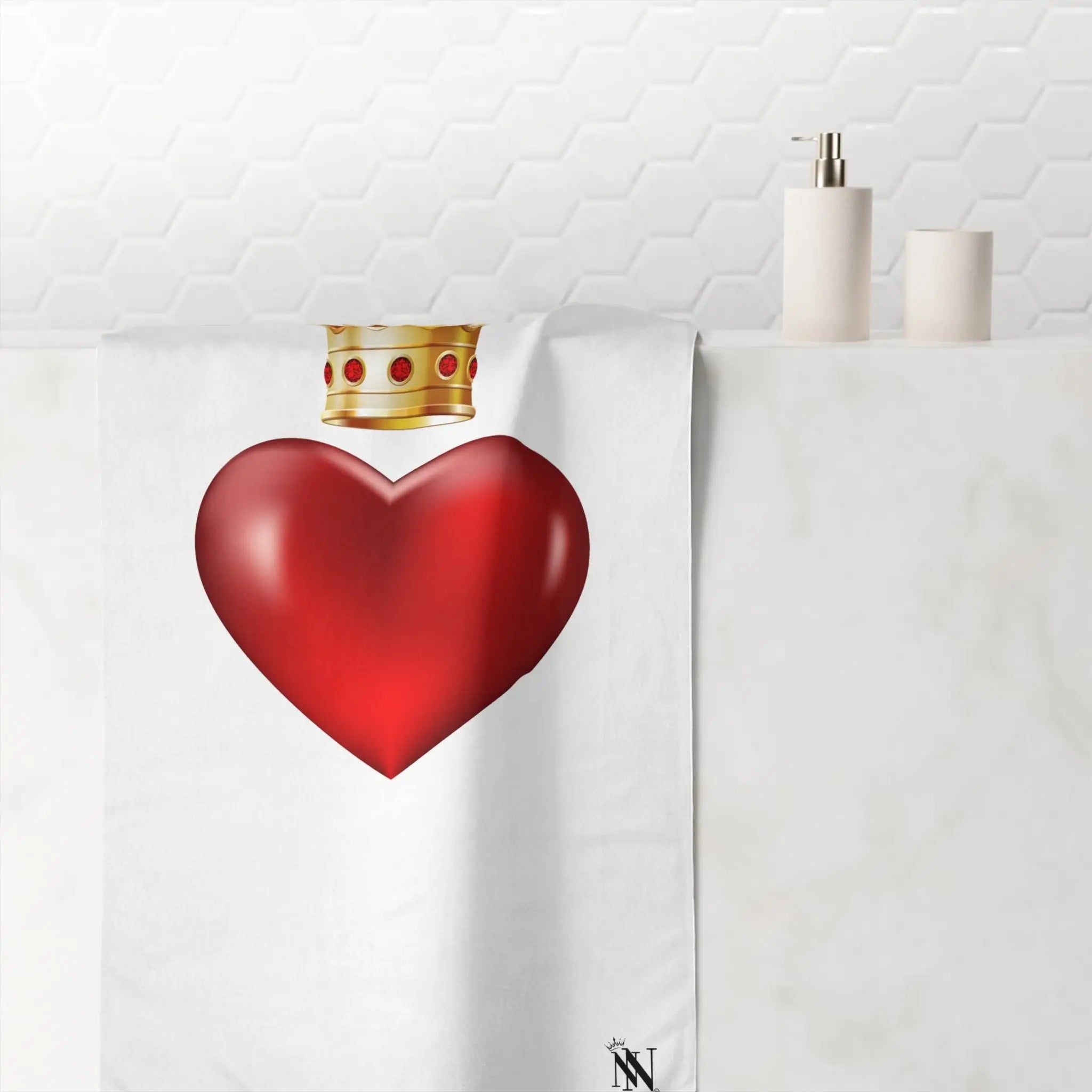 Heart Queen | Mix & Match XL Fun-Flirty Lovers’ Towels