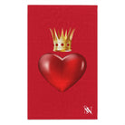 Heart Queen Red | Mix & Match Soft Fun-Flirty Lovers’ Towels
