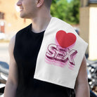 Heart Sex | Mix & Match Soft Fun-Flirty Lovers’ Towels