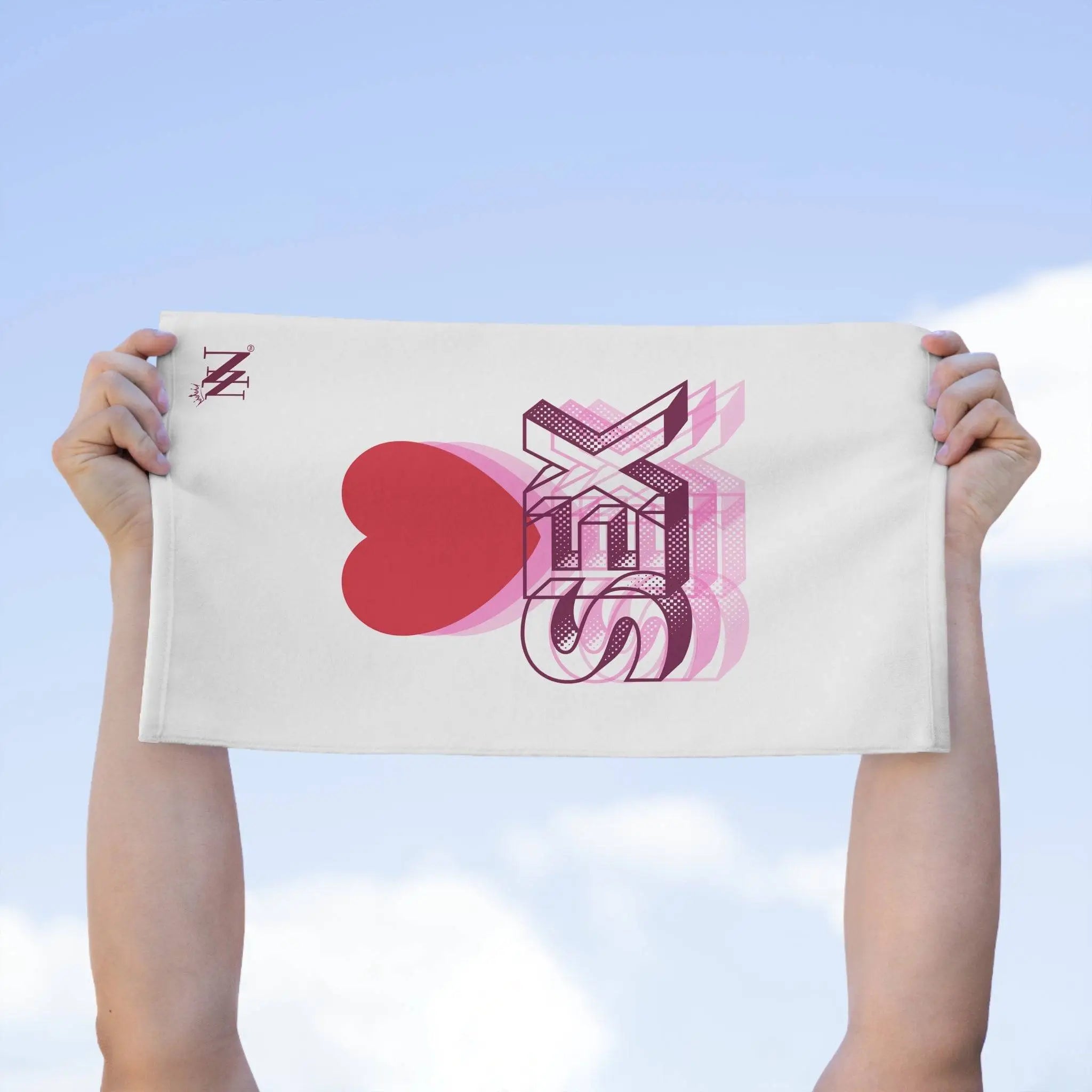 Heart Sex | Mix & Match Soft Fun-Flirty Lovers’ Towels