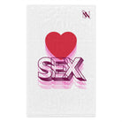 Heart Sex | Mix & Match Soft Fun-Flirty Lovers’ Towels