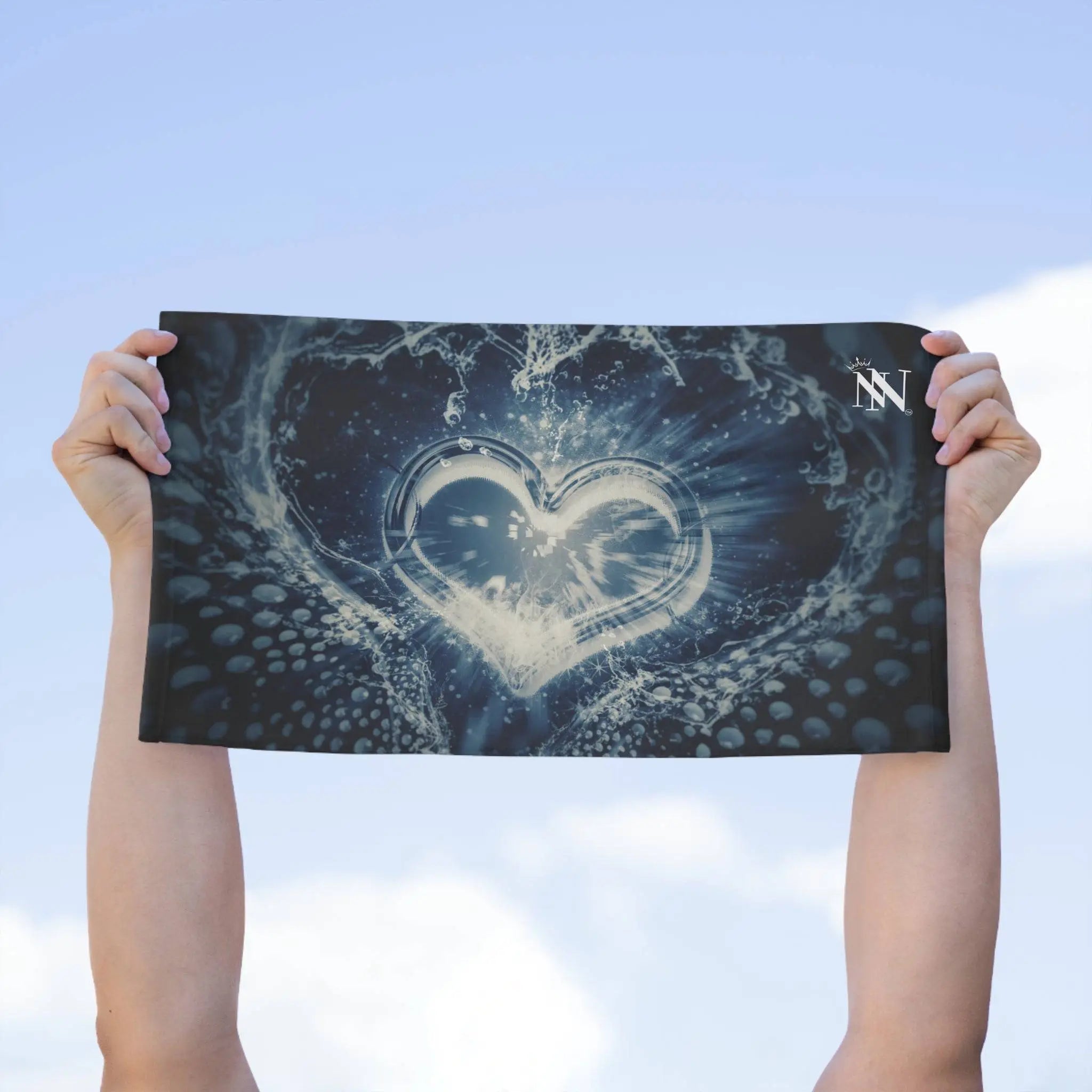 Heart Splash | Mix & Match Soft Fun-Flirty Lovers’ Towels