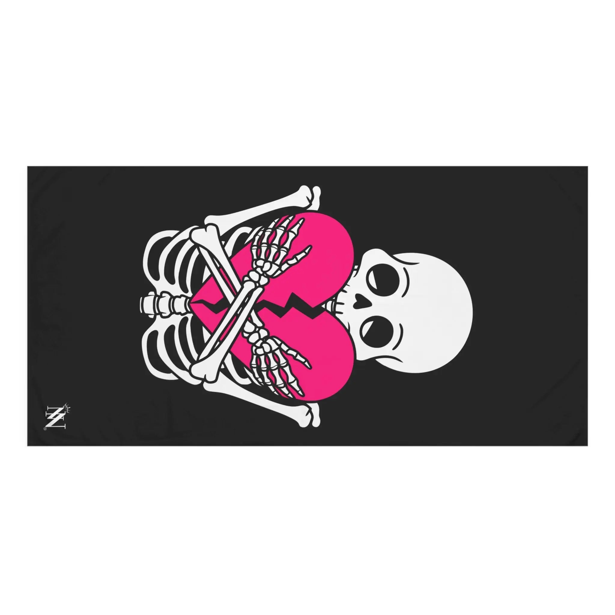 Heartbreaker Love Black | Mix & Match Naughty XL Fun-Flirty Lovers’ Towels