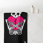 Heartbreaker Love Black | Mix & Match Naughty XL Fun-Flirty Lovers’ Towels