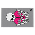 Heartbreaker Love Grey | Mix & Match Soft Fun-Flirty Lovers’ Towels