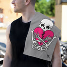 Heartbreaker Love Grey | Mix & Match Soft Fun-Flirty Lovers’ Towels