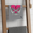 Heartbreaker Love Grey | Mix & Match Soft Fun-Flirty Lovers’ Towels