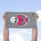 Heartbreaker Love Grey | Mix & Match Soft Fun-Flirty Lovers’ Towels