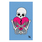 Heartbreaker Love Light Blue | Mix & Match Soft Fun-Flirty Lovers’ Towels