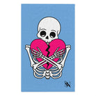 Heartbreaker Love Light Blue | Mix & Match Soft Fun-Flirty Lovers’ Towels