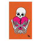 Heartbreaker Love Orange | Mix & Match Soft Fun-Flirty Lovers’ Towels