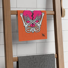 Heartbreaker Love Orange | Mix & Match Soft Fun-Flirty Lovers’ Towels