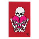 Heartbreaker Love Red | Mix & Match Soft Fun-Flirty Lovers’ Towels