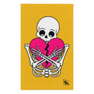 Heartbreaker Love Yellow | Mix & Match Soft Fun-Flirty Lovers’ Towels