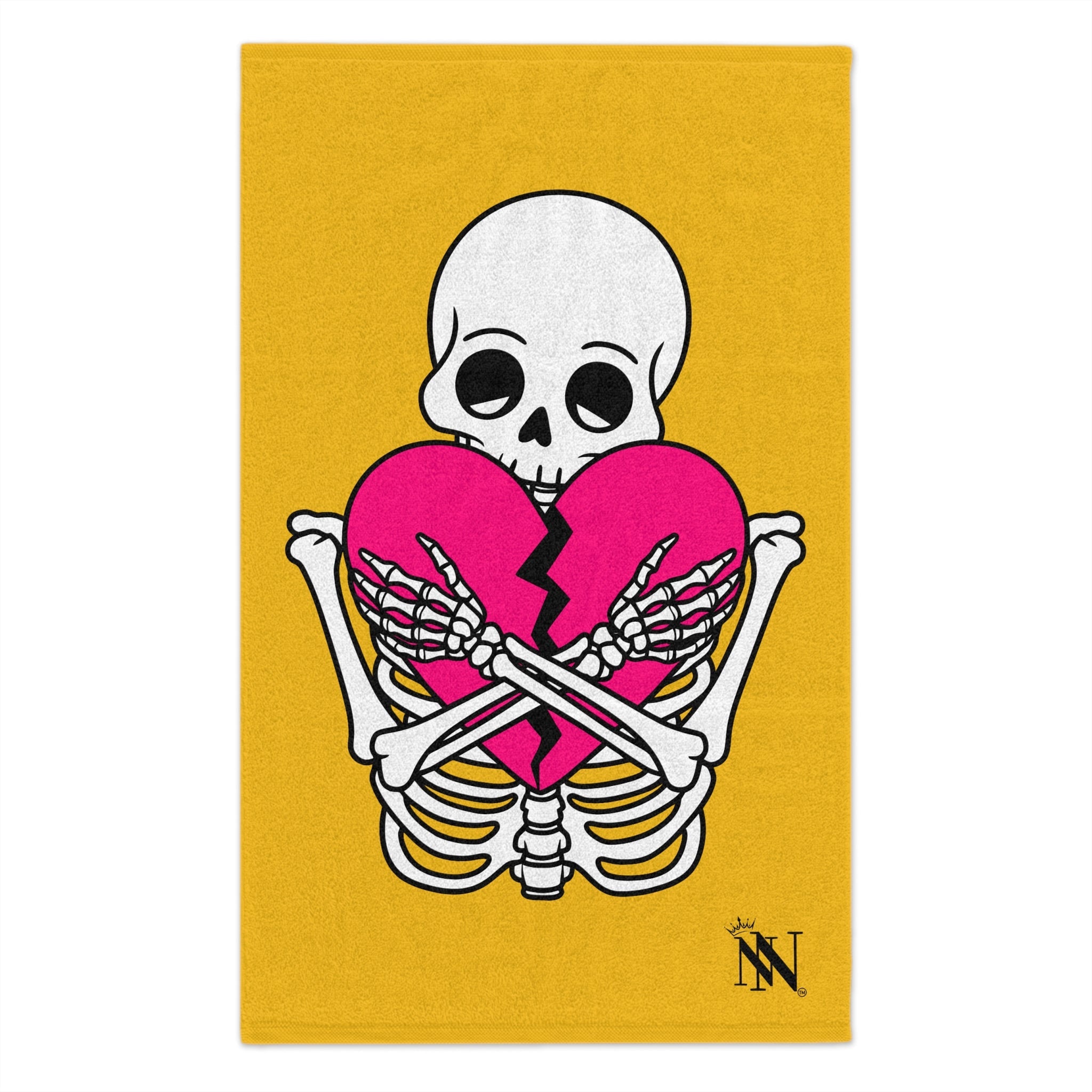 Heartbreaker Love Yellow | Mix & Match Soft Fun-Flirty Lovers’ Towels