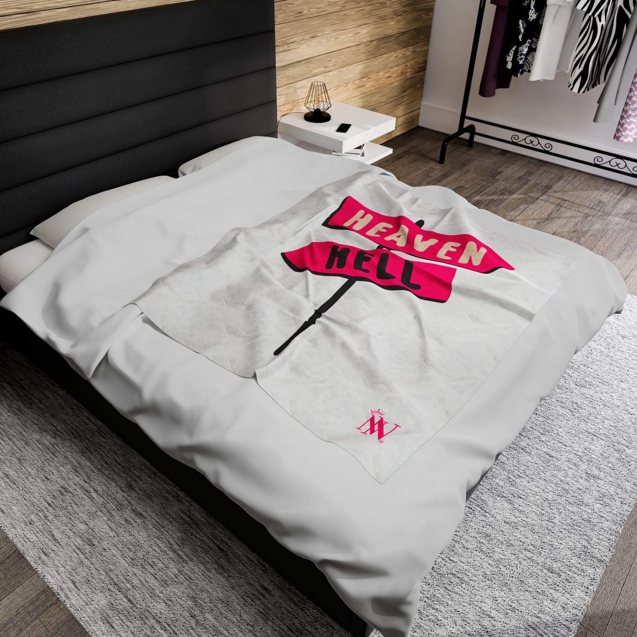 Heaven or Hell | Mix & Match Fun-Flirty Lovers’ Blankets