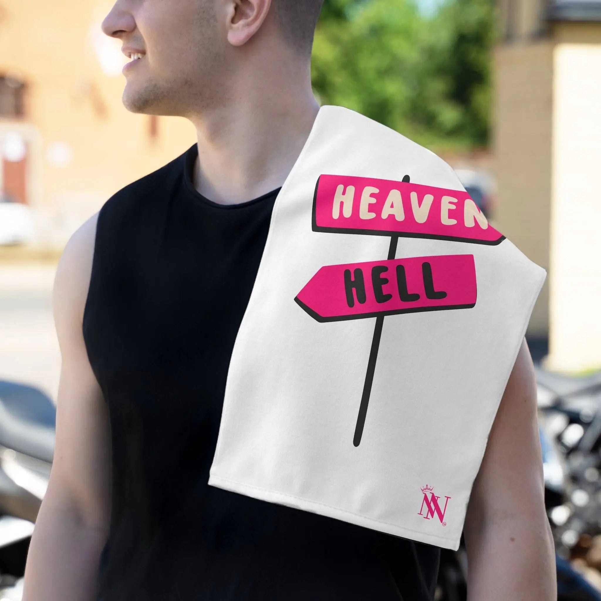Heaven or Hell | Mix & Match Soft Fun-Flirty Lovers’ Towels