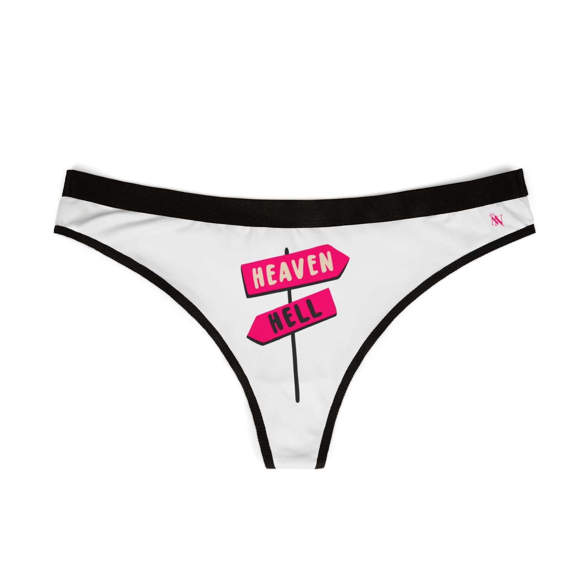 Heaven Or Hell | Mix & Match Women’s Fun-Flirty Lovers’ Thongs