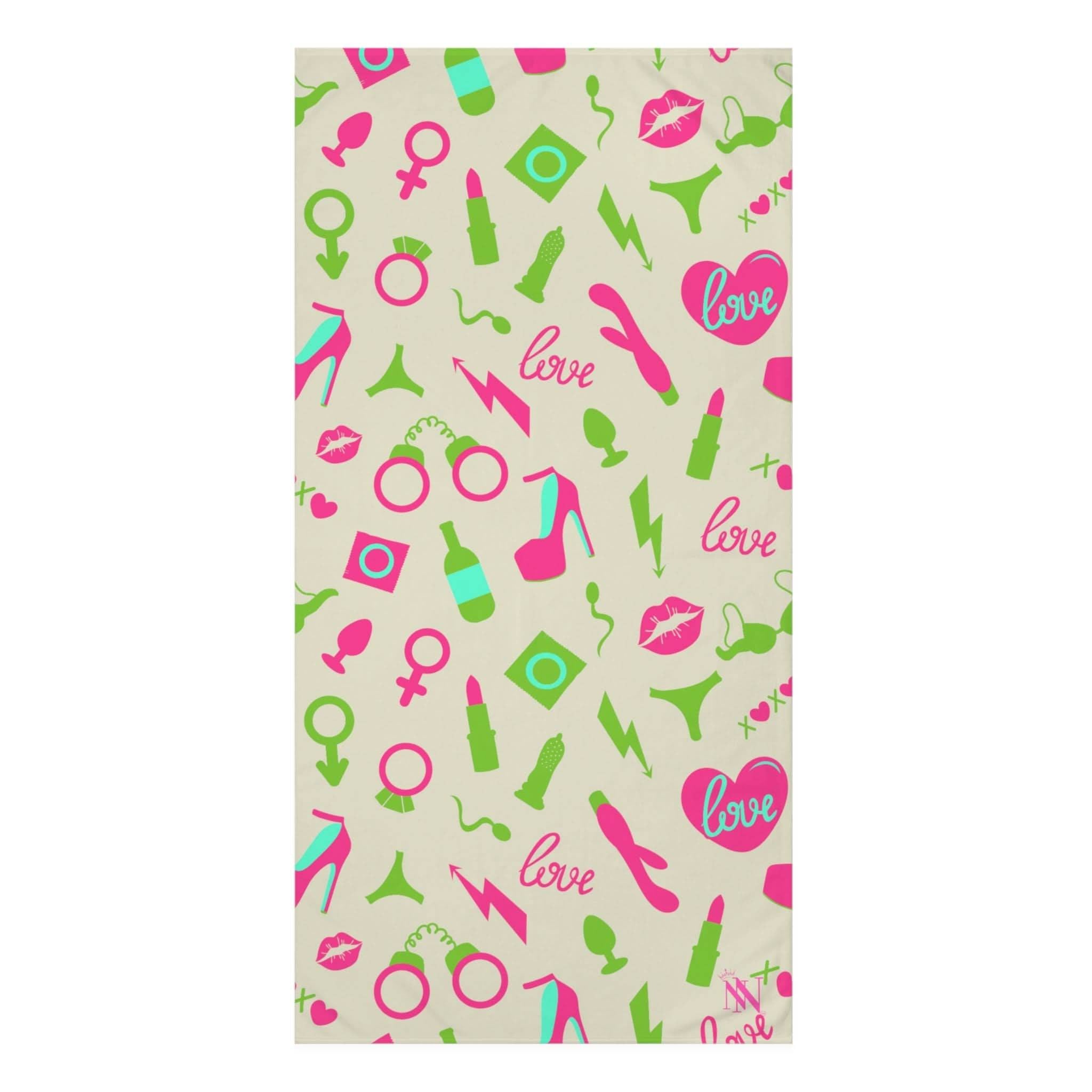 Heels & Love | Mix & Match Naughty XL Fun-Flirty Lovers’ Towels