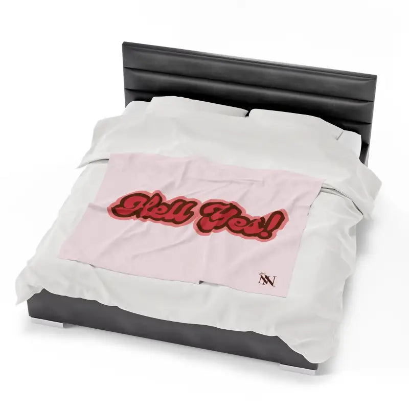 Hell Yes! | Mix & Match Fun-Flirty Lovers’ Blankets