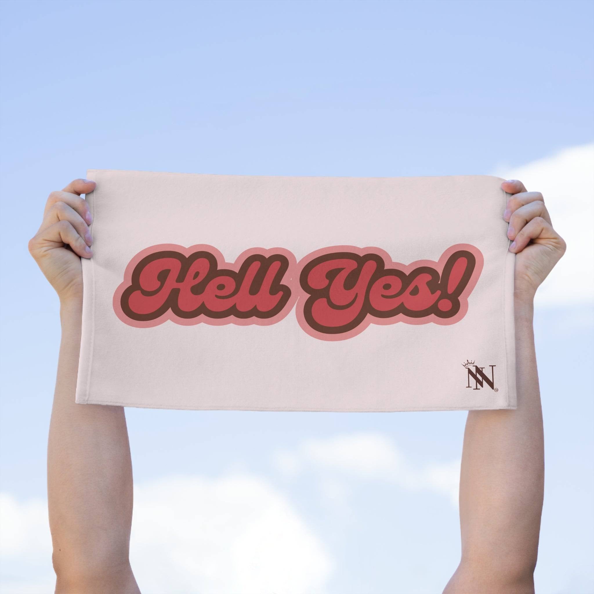 Hell Yes! | Mix & Match Soft Fun-Flirty Lovers’ Towels
