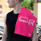 Hello Beautiful Pink Mix & Match Soft Sex Towels | Flirty Lovers’ Gifts