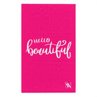 Hello Beautiful Pink Mix & Match Soft Sex Towels | Flirty Lovers’ Gifts