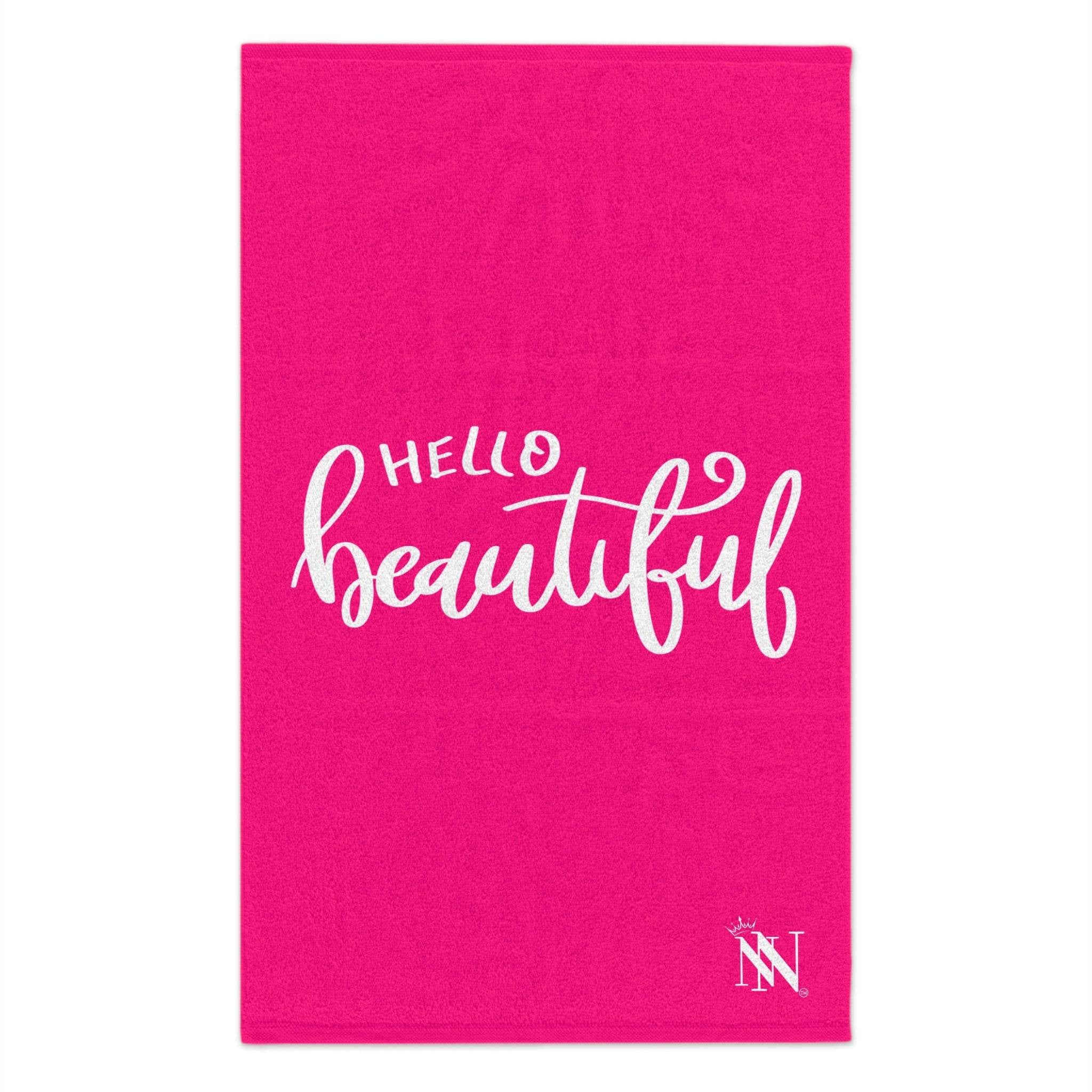 Hello Beautiful Pink Mix & Match Soft Sex Towels | Flirty Lovers’ Gifts