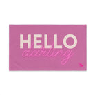 Hello Darling Soft Pink | Mix & Match Original Fun-Flirty Lovers’ Towels