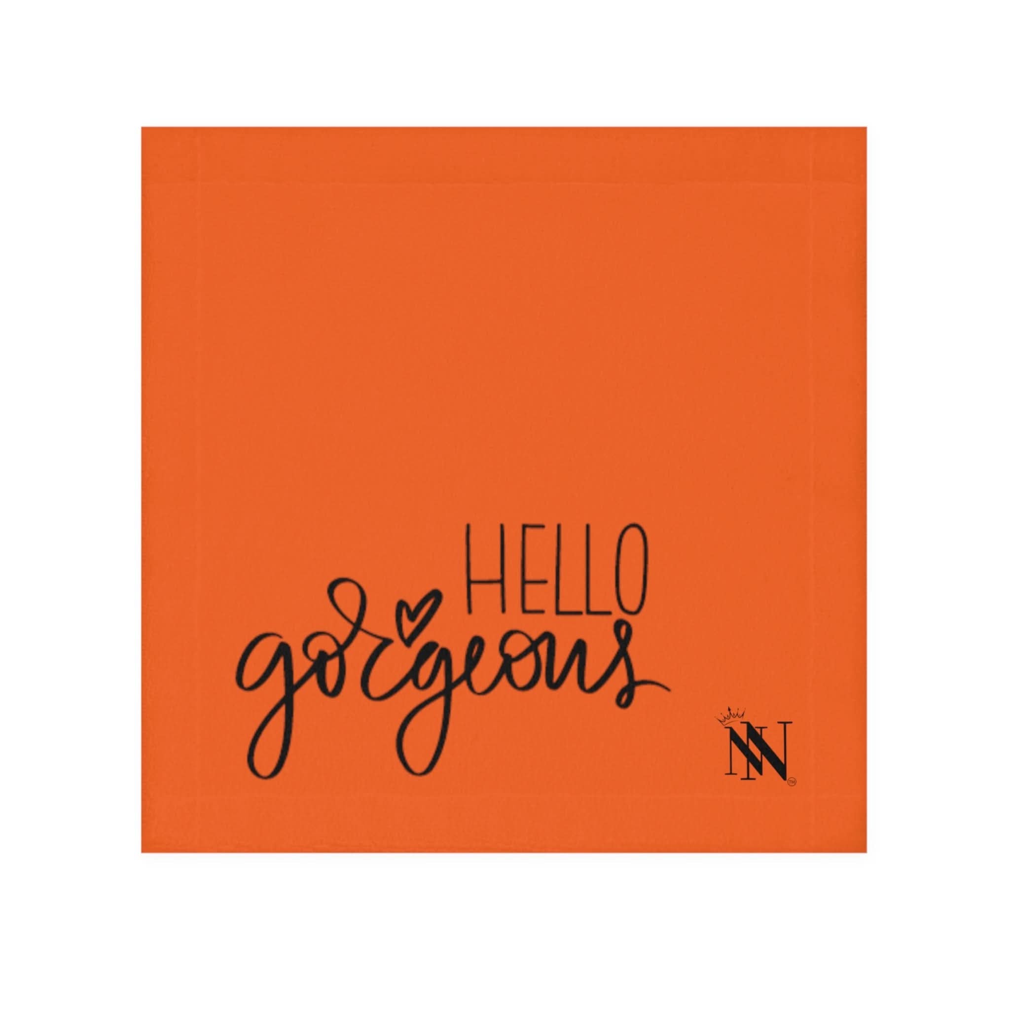 Hello Gorgeous Orange | Mix & Match Lils’ Fun-Flirty Lovers’ Towels