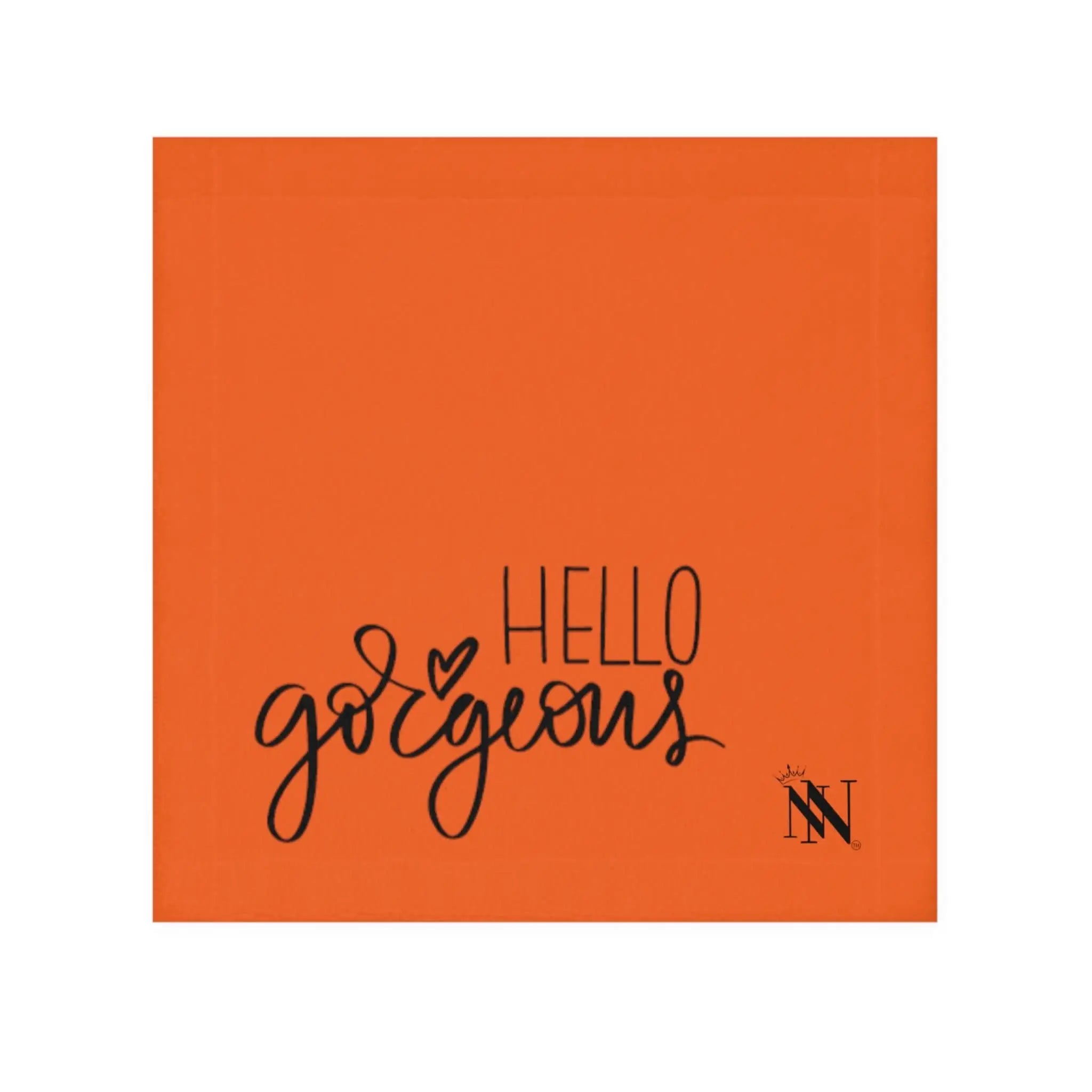 Hello Gorgeous Orange | Mix & Match Lils’ Fun-Flirty Lovers’ Towels